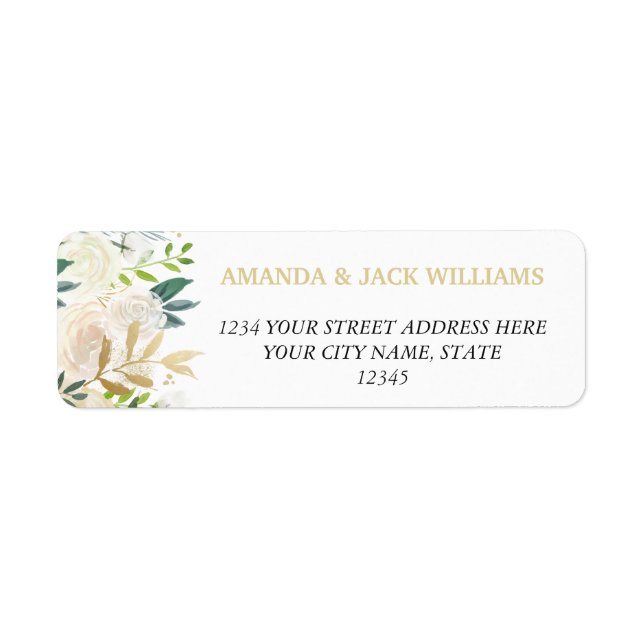 Ivory Bouquet Floral Wedding (Front)