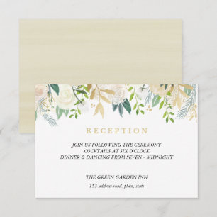 Ivory Bouquet Wedding Reception Details Blush Pink Invitation