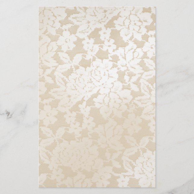 Ivory Bride Stationery (Front)