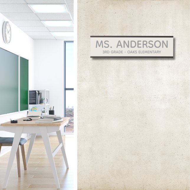 Ivory Classroom Door Sign (Creator Uploaded)