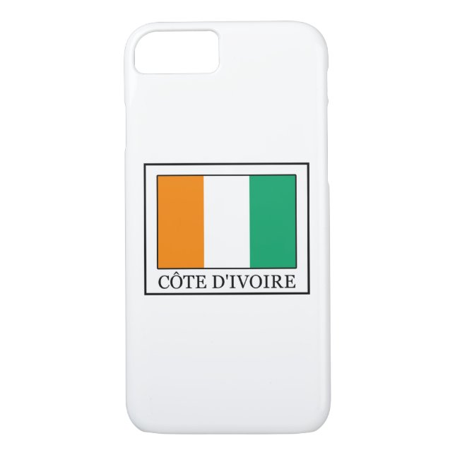Ivory Coast Case-Mate iPhone Case (Back)