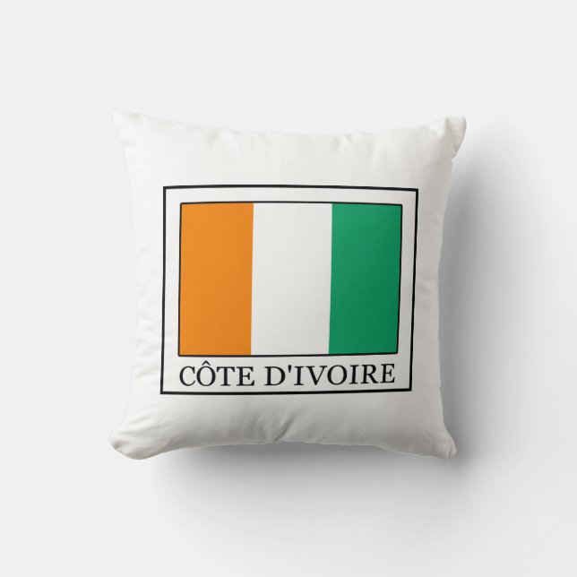 Ivory Coast Cushion (Front)