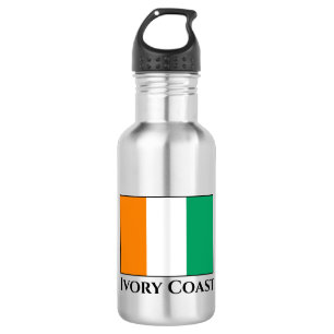 Ivory Coast Flag 532 Ml Water Bottle