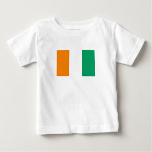 Ivory Coast Flag Baby T-Shirt