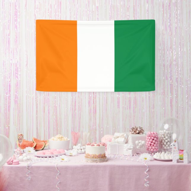 Ivory Coast flag Banner (Party)