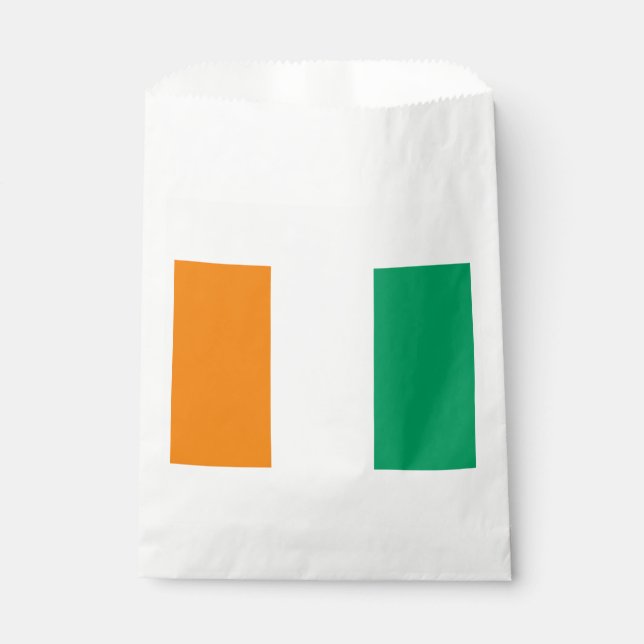 Ivory Coast Flag Favour Bags (Front)