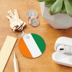 Ivory Coast flag Key Ring
