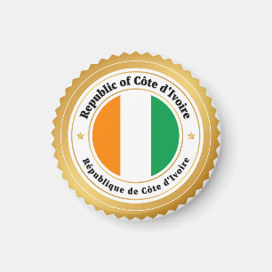 Ivory Coast Flag Magnet