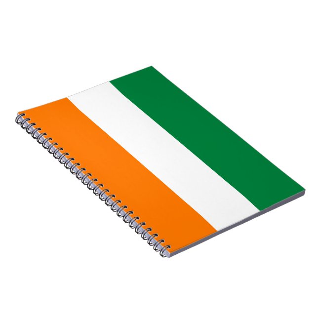 Ivory Coast flag Notebook (Right Side)