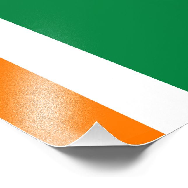 Ivory Coast flag Photo Print (Corner)