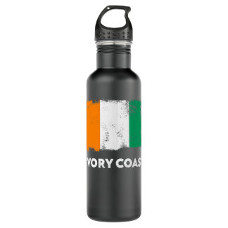 Ivory Coast Flag Premium  710 Ml Water Bottle