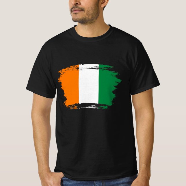 Ivory Coast flag T-Shirt (Front)