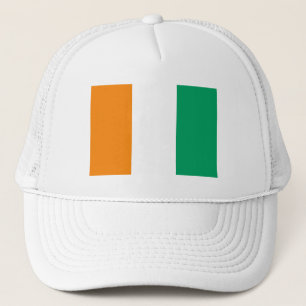 Ivory Coast Flag Trucker Hat