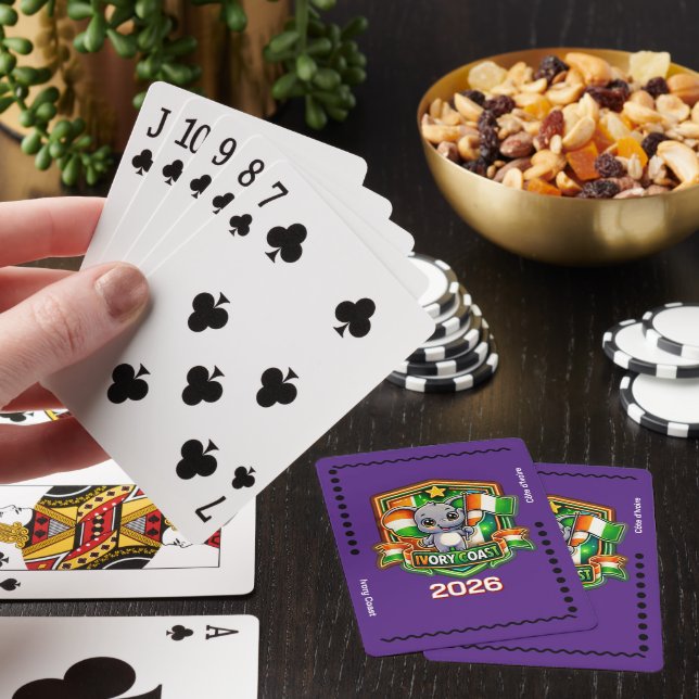 Ivory Coast Kids Playing Cards (In Situ)