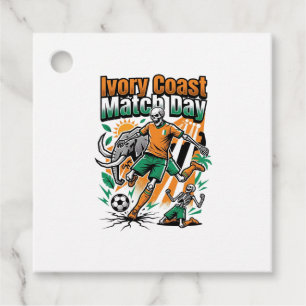 Ivory Coast Match Day Skeleton Striker Nations Cou Favour Tags