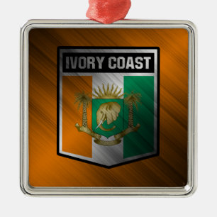 Ivory Coast Metal Tree Decoration