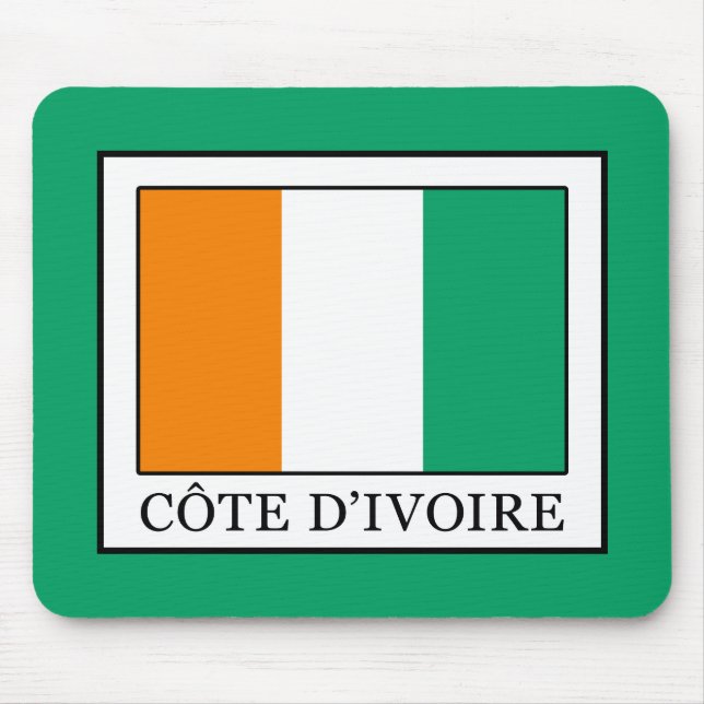 Ivory Coast Mouse Mat (Front)