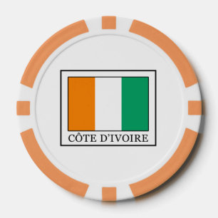 Ivory Coast Poker Chips