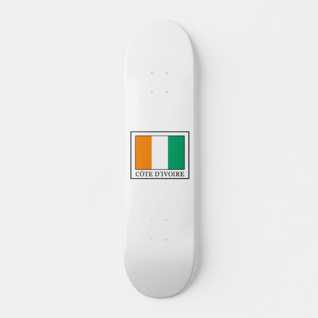 Ivory Coast Skateboard (Front)
