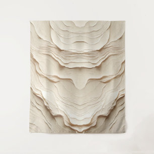  Ivory Cream Bohemian Natural Textured Look Tapestry