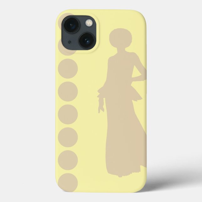 Ivory Cream Neutral Dots Fashion Case-Mate iPhone Case (Back)