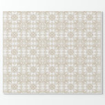 Ivory Cross Wrapping Paper<br><div class="desc">Unique wrapping paper great for any occasions.</div>