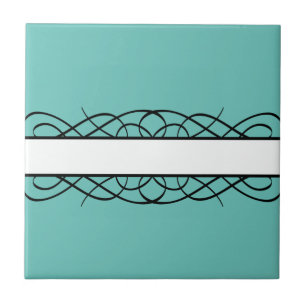 Ivory Deco Flourish Tile