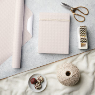 Ivory. Delicate cream monochromatic Wrapping Paper