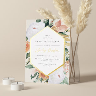 Ivory   Desert Floral Graduation Party