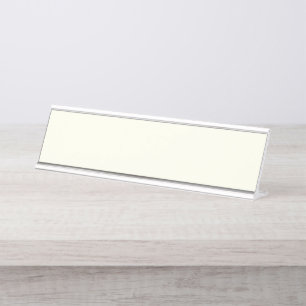 Ivory Desk Name Plate