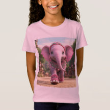 Ivory Elephant Friendship T-Shirt – Kids Edition