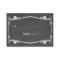 Ivory Flourish Chalkboard Place Card