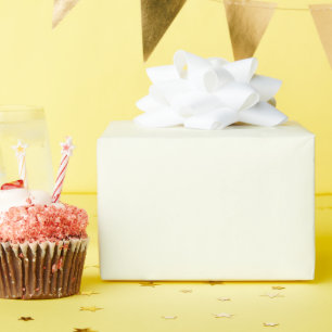 Ivory Glossy Wrapping Paper