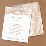 ivory gold agate flyer<br><div class="desc">elegant beauty salon flyer</div>