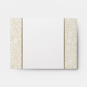 Ivory & Gold Envelope - A2 Note