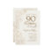 Ivory Gold Floral 90th Birthday Party