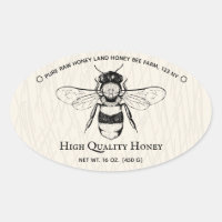 Ivory Honey Jar Boho Beekeeper