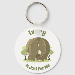 Ivory is Just For Me Button Keychain