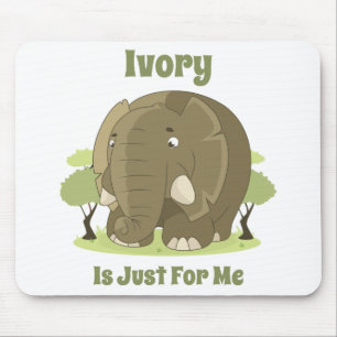 Ivory is Just For Me Mousepad