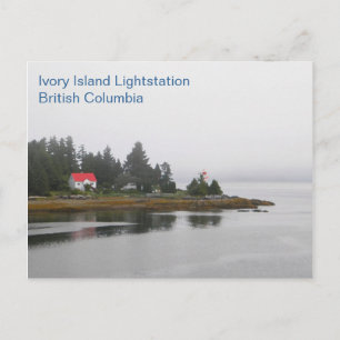 Ivory Island Lightstation Postcard