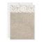 Ivory Lace and Burlap Wedding Invitation