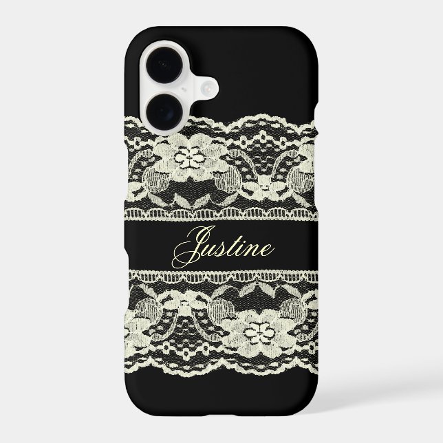 Ivory Lace iPhone 7 case (Back)