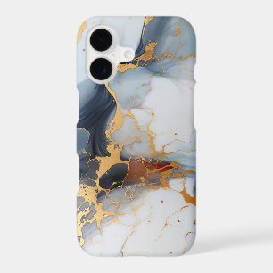 Ivory Marble with Gold & Rust Veins