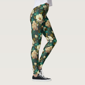 Ivory Maternity Gardenias Aesthetic Gifts For Leggings