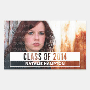 Ivory Modern Cut Out Grad Stickers