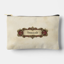 Ivory Ornate Vintage Scroll Personalised