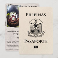 Ivory Philippines Passport Save The Date