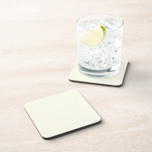 Ivory Plastic Coaster
