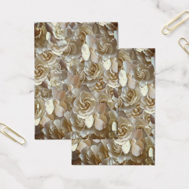 Ivory Rose Pattern – Elegant Floral Art (Office)