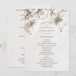 Ivory Sculptural Flowers Programme